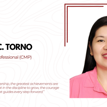 How I Got Here – Daisy May C. Torno, CMP®